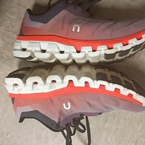 Dolce & Gabbana  Cloud-Foam and Red Athletic Shoes Look At Bottoms, Little Wear